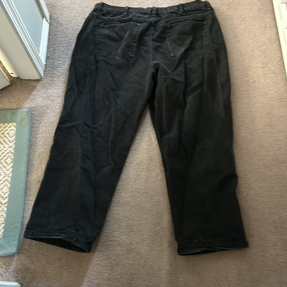 basic black baggy jeans - Picture 2 of 4